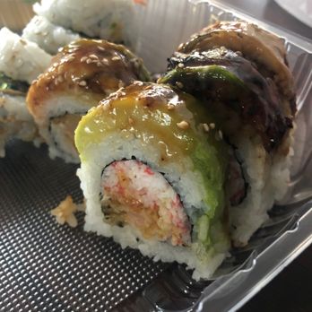 Sumo Roll - Dragon Roll - a favorite of my daughter - Sushi Bars Near Me - Berkeley, California