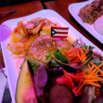 The Freakin Rican - Mofongo Con Camarones Al Ajillo/garlic shrimp mofongo. Excellent. Best of the night - Puerto Rican Near Me - Astoria, New York The Freakin Rican - Mofongo Con Camarones Al Ajillo/garlic shrimp mofongo. Excellent. Best of the night - Puerto Rican Near Me - Astoria, New York