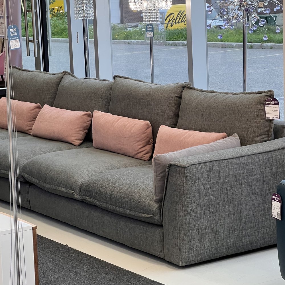 Euro Style Design - Nice long sofa - Furniture Stores Near Me - Dorval, Quebec Euro Style Design - Nice long sofa - Furniture Stores Near Me - Dorval, Quebec