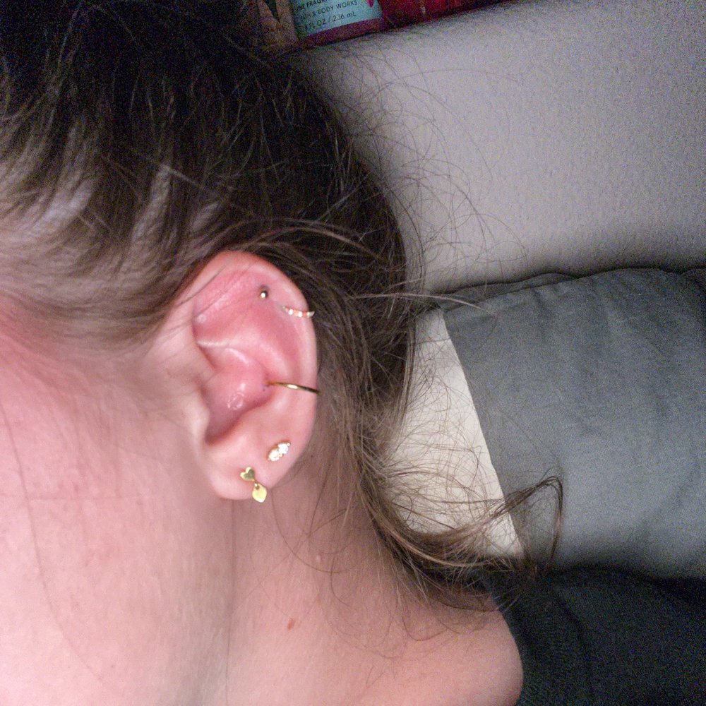 Medusa - Conch piercing - Piercing Near Me - Manchester, New Hampshire