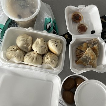 Mother's Dumplings - Pan fried buns, bean paste pancake, century egg & pork congee, tea eggs (4) - Chinese Near Me - Toronto, Ontario Mother's Dumplings - Pan fried buns, bean paste pancake, century egg & pork congee, tea eggs (4) - Chinese Near Me - Toronto, Ontario
