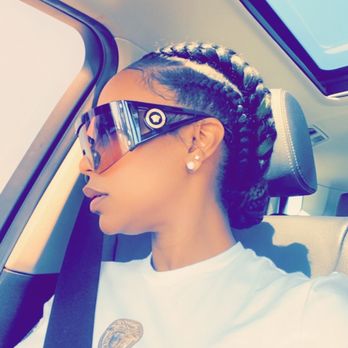 Ashley Brown - Over sized cornrows - Hair Extensions Near Me - Long Beach, California