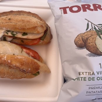 Sweet Wheat - Chicken sandwich and extra-virgin olive oil, potato chips - Bakeries Near Me - Redondo Beach, California Sweet Wheat - Chicken sandwich and extra-virgin olive oil, potato chips - Bakeries Near Me - Redondo Beach, California