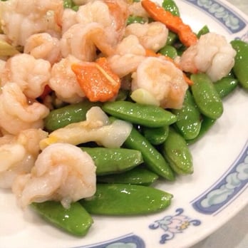 Mayflower Restaurant - Shrimp with pea sprouts stir fried - Chinese Near Me - Milpitas, California