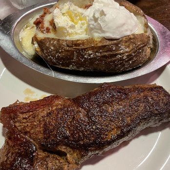 Delmonico's Italian Steakhouse - Steak and Bake special - slightly smaller version of their New York Strip Sirloin. - Italian Near Me - Syracuse, New York Delmonico's Italian Steakhouse - Steak and Bake special - slightly smaller version of their New York Strip Sirloin. - Italian Near Me - Syracuse, New York