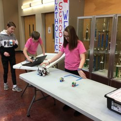St Alban Roe School - Catholic Schools Week robotics demonstration