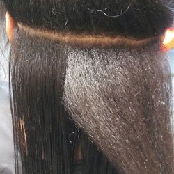 Tulips & Peaches Salon - Silk Press Natural hair