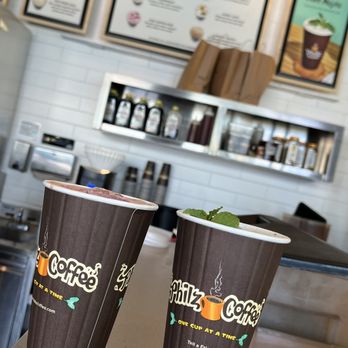Philz Coffee - Iced Mint Mojito& Iced Coffee Rose - Coffee & Tea Near Me - Orange, California Philz Coffee - Iced Mint Mojito& Iced Coffee Rose - Coffee & Tea Near Me - Orange, California