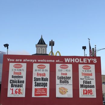 Wholey's - Lots of advertising - Grocery Near Me - Pittsburgh, Pennsylvania Wholey's - Lots of advertising - Grocery Near Me - Pittsburgh, Pennsylvania