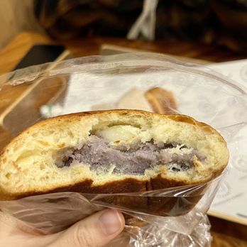 Shakalaka Bakery - Mochi Taro Bun ($2.95) - Bakeries Near Me - Flushing, New York Shakalaka Bakery - Mochi Taro Bun ($2.95) - Bakeries Near Me - Flushing, New York