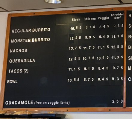 Menu photo 6 Freebirds Isla Vista, CA