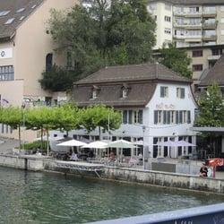 Jugendkulturhaus Dynamo - Dynamo: wunderbare Lage an der Limmat
