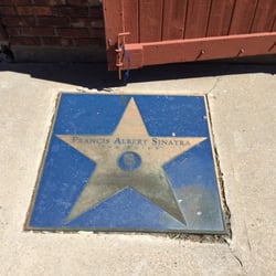 Franks Sinatra's Birthplace - Plaque on the sidewalk.