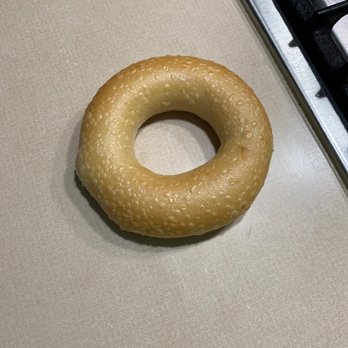 Panera Bread - Is it a bagel or a glazed donut. Quite possibly the worst Panera ever. - Salad Near Me - Boardman, Ohio