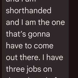 A & A Truck and Trailer Repair - Text messages from sunny the owner of this business