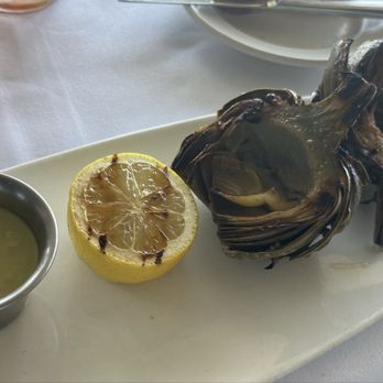 The Spinnaker - Grilled Artichoke appetizer - Breakfast & Brunch Near Me - Sausalito, California The Spinnaker - Grilled Artichoke appetizer - Breakfast & Brunch Near Me - Sausalito, California