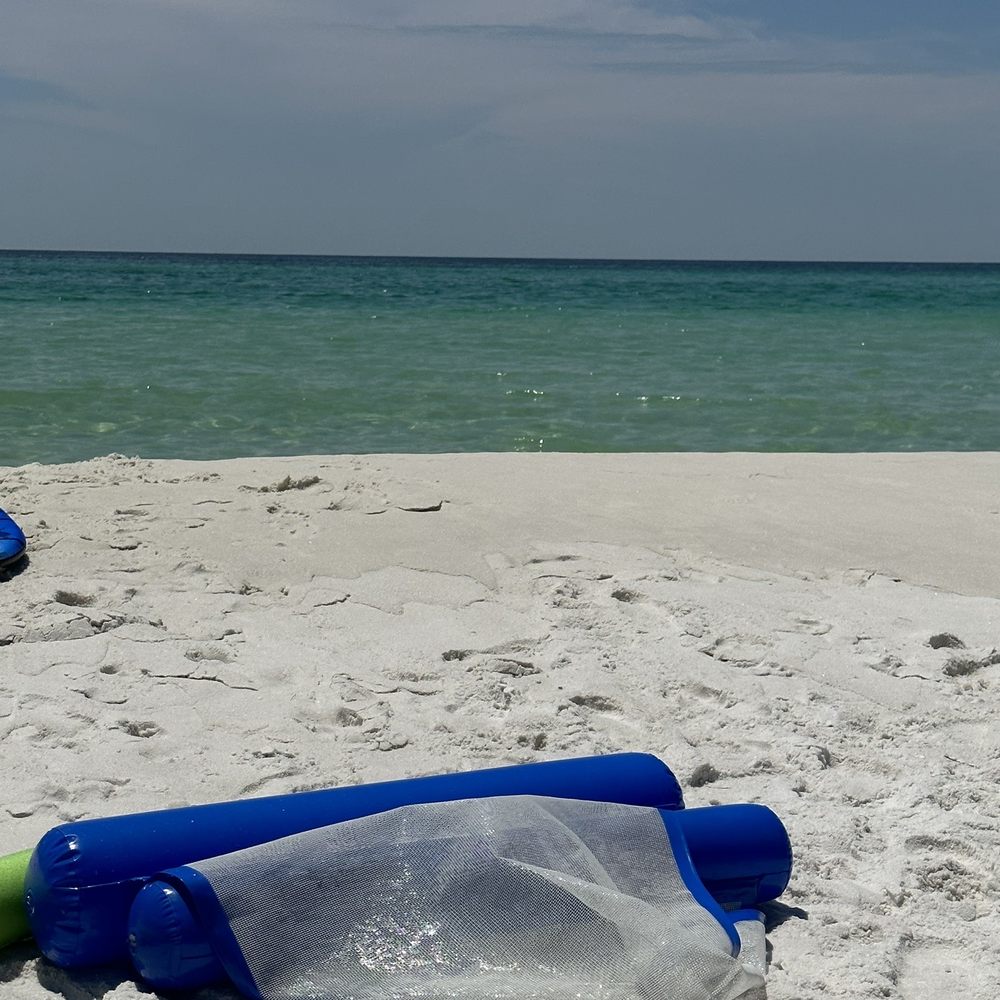 Beach at Camping on the Gulf Miramar, FL