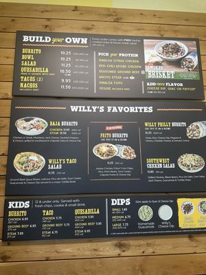 Menu photo 3 Willy's Mexicana Grill Tucker, GA Menu photo 3 Willy's Mexicana Grill Tucker, GA