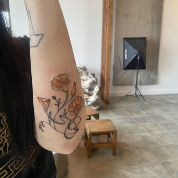 Patch Tattoo Therapy - Immediately after finishing - Tattoo Near Me - Tarzana, California Patch Tattoo Therapy - Immediately after finishing - Tattoo Near Me - Tarzana, California