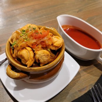 Marani - a bowl of food and a bowl of soup on a table - Mediterranean Near Me - Rego Park, New York Marani - a bowl of food and a bowl of soup on a table - Mediterranean Near Me - Rego Park, New York