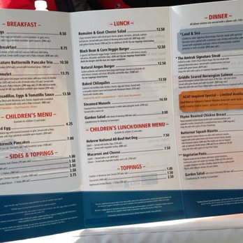 Amtrak - Silver train menu - Train Stations Near Me - Jacksonville, Florida