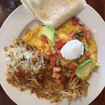 The Gilbert House - Spicy chorizo omelet - New American Near Me - Gilbert, Arizona
