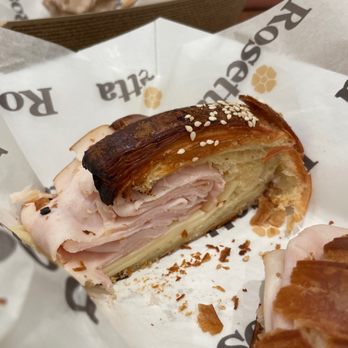 Rosetta Bakery - Turkey & cheese croissant. Tasty but needed to be warmed a bit longer. - Bakeries Near Me - Miami Beach, Florida Rosetta Bakery - Turkey & cheese croissant. Tasty but needed to be warmed a bit longer. - Bakeries Near Me - Miami Beach, Florida