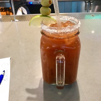 The Biscuit Bar - Sunday Funday wouldn't be complete without the Bloody Mary! Always hits the spot! Delicious - Breakfast & Brunch Near Me - Plano, Texas