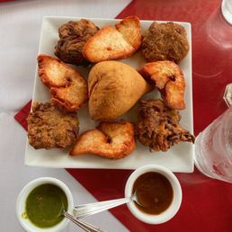 plate of fried food on a table plate of fried food on a table