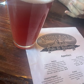 Saddle Rock Pub & Brewery - Blackberry wheat beer and menu. - Breweries Near Me - Wenatchee, Washington Saddle Rock Pub & Brewery - Blackberry wheat beer and menu. - Breweries Near Me - Wenatchee, Washington