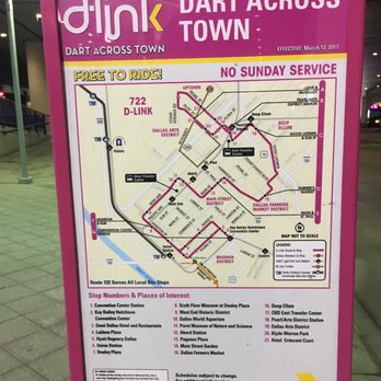 Dart - Route Map - Public Transportation Near Me - Dallas, Texas