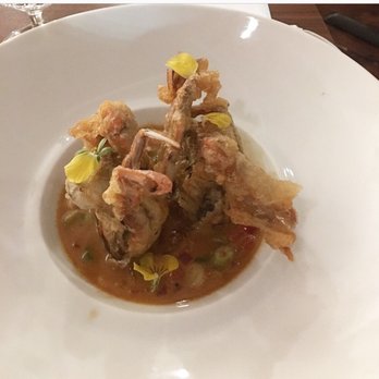 Persimmon - soft shell crab - New American Near Me - Providence, Rhode Island