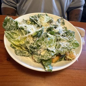 Moose's Tooth - Hubby Caesar salad - Pizza Near Me - Anchorage, Alaska