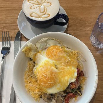 The Table - Veggie bowl and honey lavender tea. - Cafes Near Me - Harrisburg, Pennsylvania