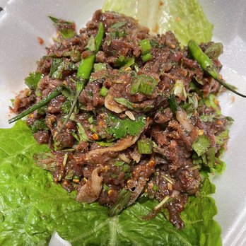 LA Kitchen - Spicy raw beef laab - Chinese Near Me - Fresno, California LA Kitchen - Spicy raw beef laab - Chinese Near Me - Fresno, California