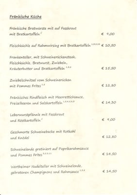 Menu photo 1 Zum Goldenen Adler Wertheim, BW Menu photo 1 Zum Goldenen Adler Wertheim, BW
