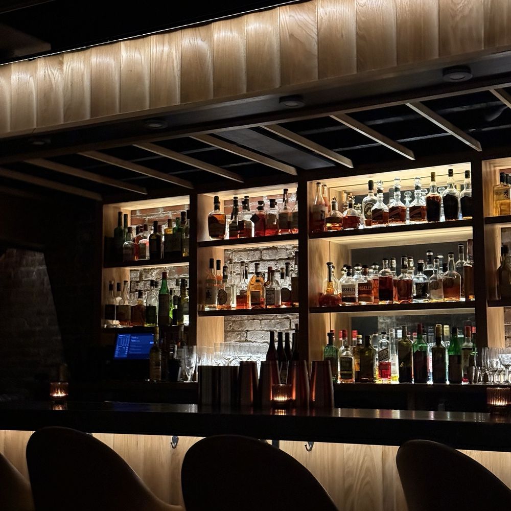 Jolie Restaurant - downstairs bar - French Near Me - Raleigh, North Carolina