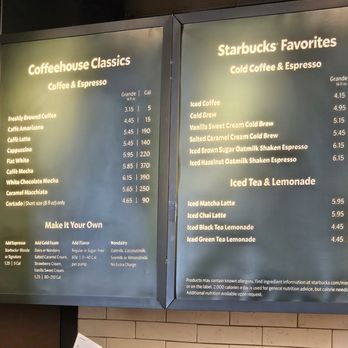 Starbucks - Hot & Cold beverages - Coffee & Tea Near Me - Denver, Colorado