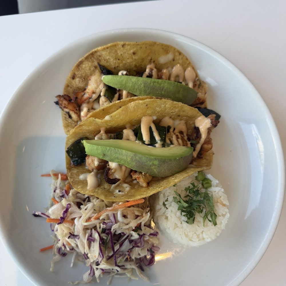 Doce Mesas - Gulf Shrimp Tacos*. So good!! - Tex-Mex Near Me - Dallas, Texas