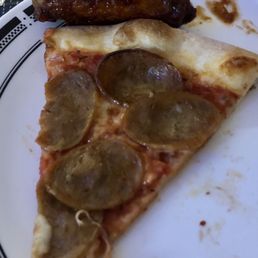 Sausage and wing. Eh......