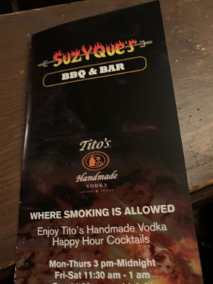Menu photo 6 South Valley BBQ and Lounge West Orange, NJ