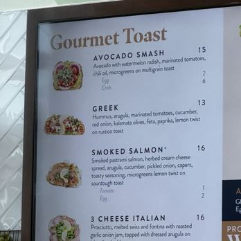 Toastique - Menu as of 2/7/26 - Coffee & Tea Near Me - Los Angeles, California