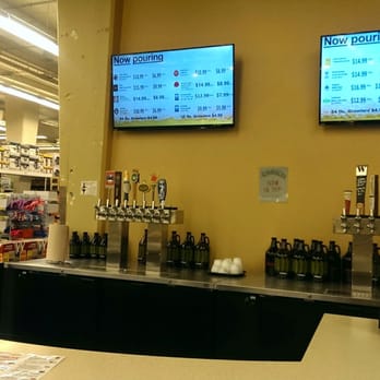 Fred Meyer - Growler filling station with 16 craft beers on tap in the back of the grocery store. Portland, I love you! - Department Stores Near Me - Portland, Oregon Fred Meyer - Growler filling station with 16 craft beers on tap in the back of the grocery store. Portland, I love you! - Department Stores Near Me - Portland, Oregon