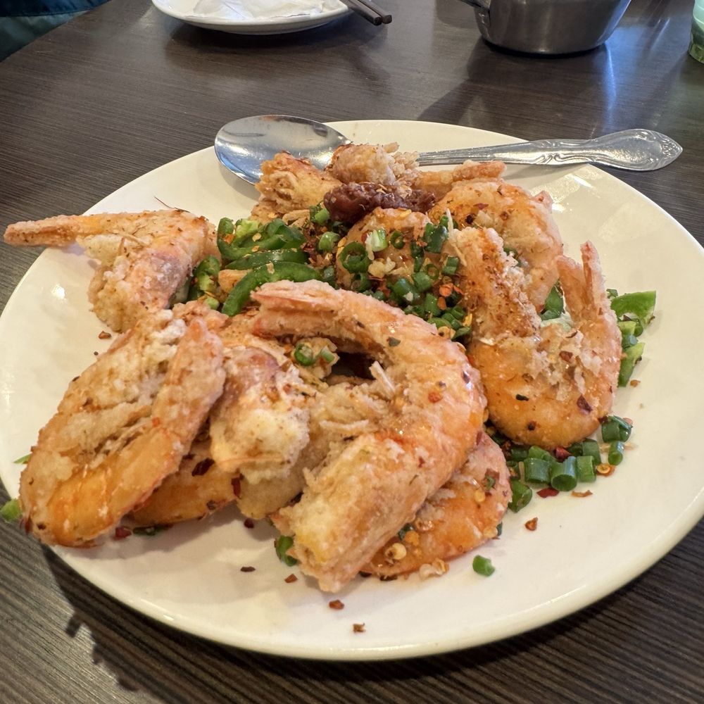 Cheung Hing Restaurant - Salt and E8. 椒鹽蝦 Salt & Pepper Prawnspepper - Chinese Near Me - Millbrae, California Cheung Hing Restaurant - Salt and E8. 椒鹽蝦 Salt & Pepper Prawnspepper - Chinese Near Me - Millbrae, California