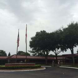 Orange County Preparatory Academy - Front of the school (on a cloudy afternoon)
