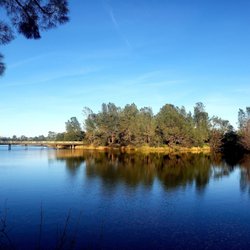 American River Parkway - Hazel Access - View of the Jedediah Smith Memorial Trail Bridge