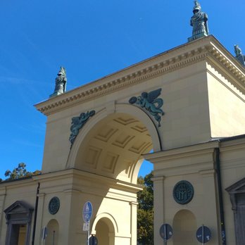 Hofgarten - One of the entrances to Munich's Hofgarten - Landmarks & Historical Buildings Near Me - Munich, BY
