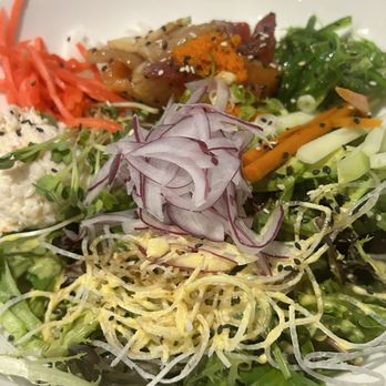 Sake Sushi Bar and Lounge - Mixed Poke Bowl - Sushi Bars Near Me - Montrose, California