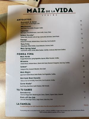 Menu photo 3 Maiz De La Vida Nashville, TN Menu photo 3 Maiz De La Vida Nashville, TN