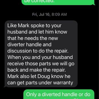 CMS Plumbing - Communication regarding botched install. - Plumbing Near Me - Campbell, California CMS Plumbing - Communication regarding botched install. - Plumbing Near Me - Campbell, California